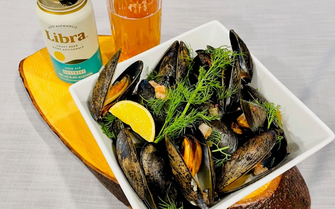 Libra Beer & Bacon Mussels