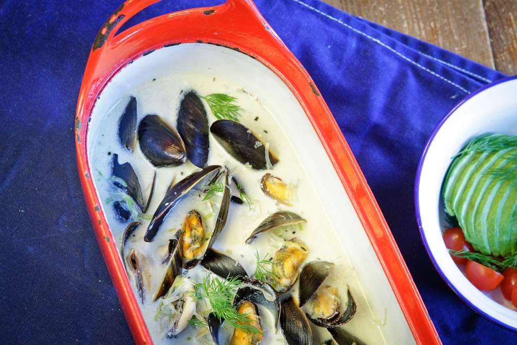 Lager Soup with PEI Mussels and Dill - Canada's Food Island