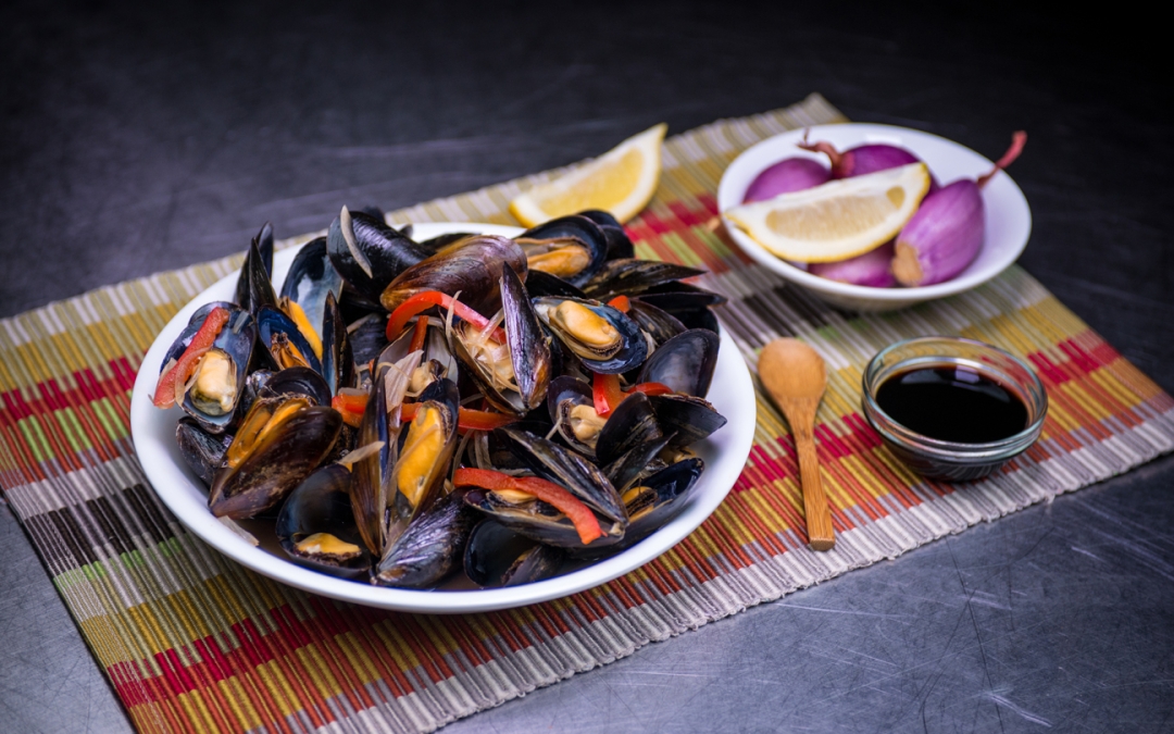 PEI Mussels Filipino- Style