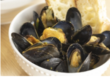 Mimosa Mussels