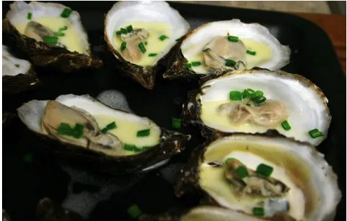 Oysters Poached In Champagne