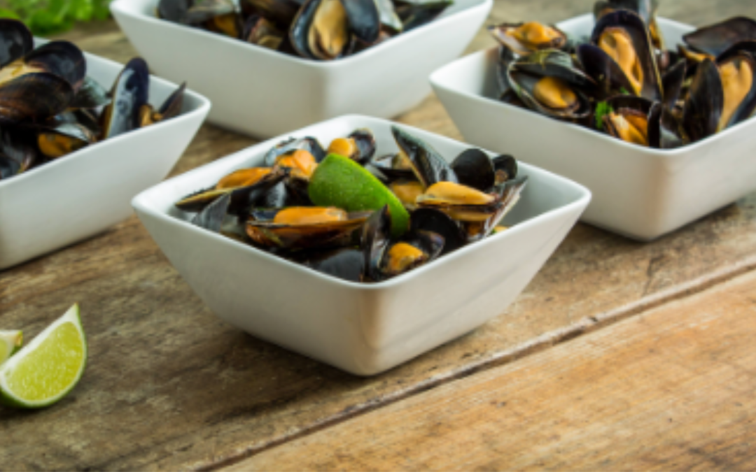 Cilantro Lime Mussels