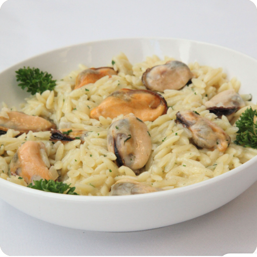 Mussel Orzo