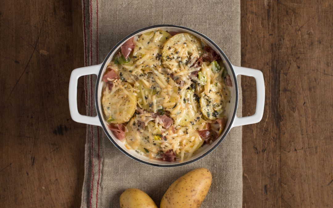 PEI Potato & Smoked Cheddar Skillet