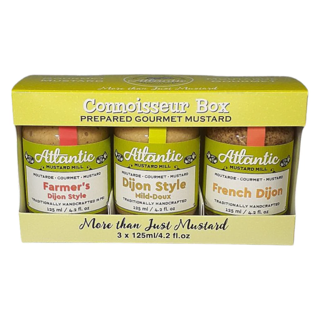 Atlantic Mustard Mill Mustard Sampler Box