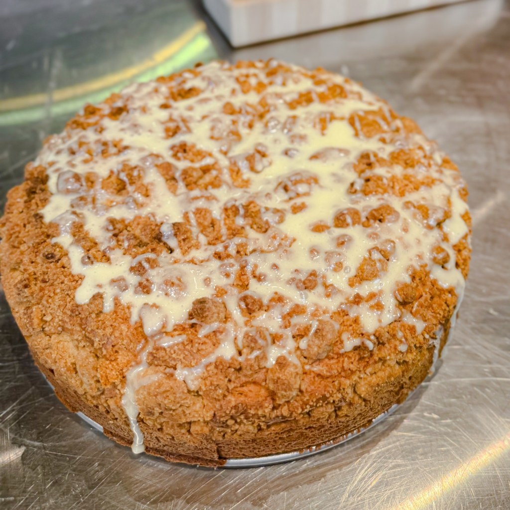 Eggnog Crumble Cake - Canada's Food Island